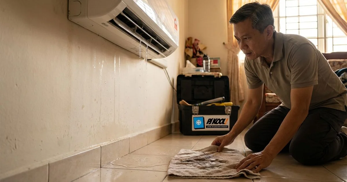 Aircon Leaking Water? 5 Common Causes and How to Fix Them